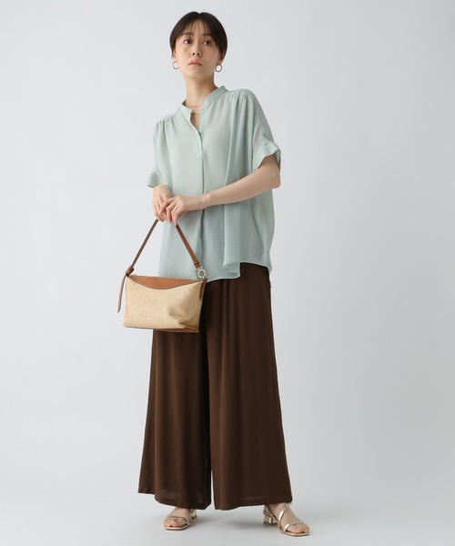 tシャツ サラサラサマースキッパーチュニック/496091 レディース Elura tシャツ サラサラサマースキッパーチュニック/496091