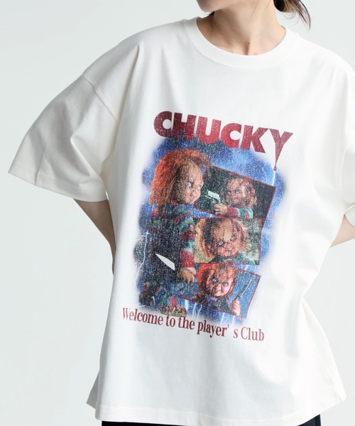 ヴィンテージ VINTAGE CHUCKY 　チャッキー　Tシャツ tシャツ 「CHUCKY」別注 チャッキー ヴィンテージ加工
