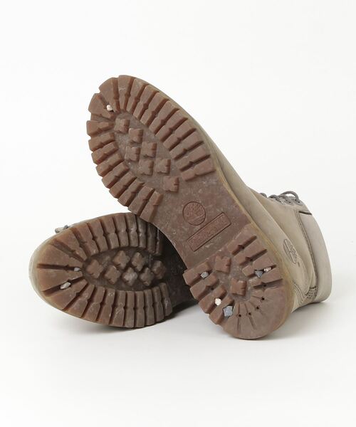 「Timberland」 レースアップブーツ 27.5cm グリーン メンズ