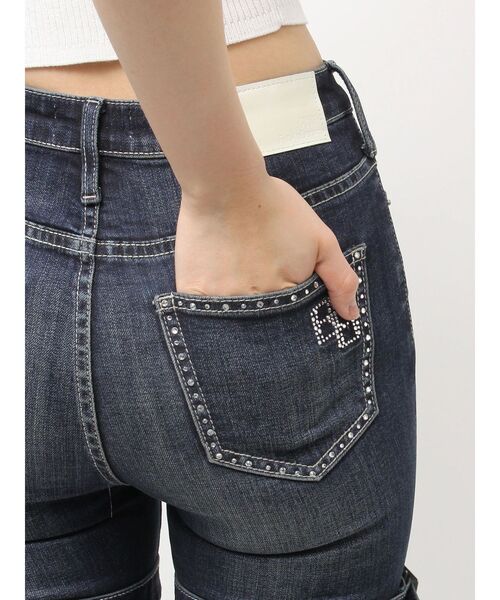 GYDA（ジェイダ） ジーンズ デニム デニムパンツ ハイウエスト strap