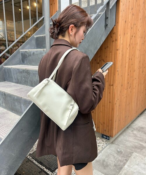 【美品】mystic loti ワイドボストンバッグ 500mlペットボトル収納可◎】lotiワイドボストンバッグ