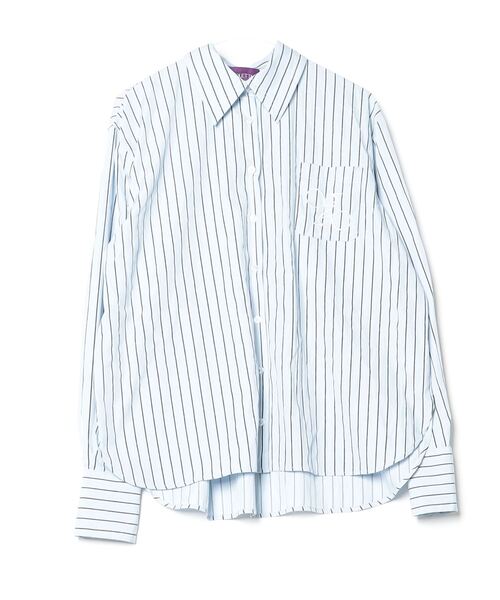 「VIOLETTA」 長袖シャツ FREE ブルー レディース