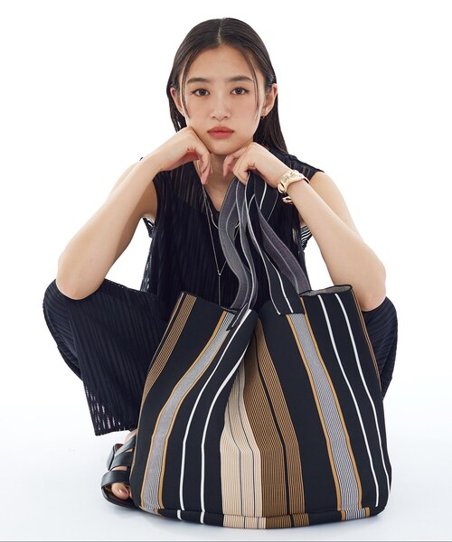 INDIVI（インディヴィ） トートバッグ 「選べる柄／WEB限定カラー