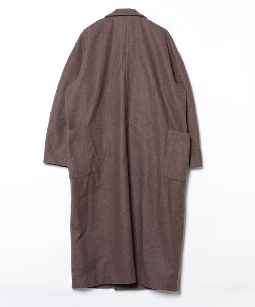 「BASISBROEK」 チェスターコート 3 チャコールグレー メンズ_画像2