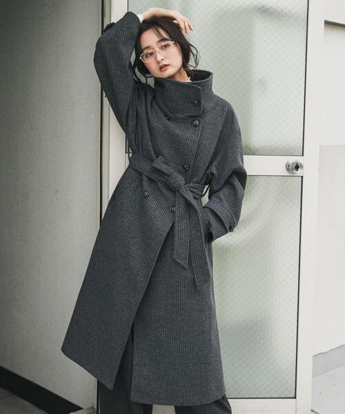 SENSE OF PLACE by URBAN RESEARCH コート アウター スタンドカラー