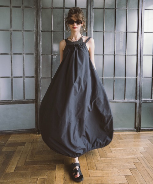 HANNE ワンピース キャミボリュームワンピース : ZOZOTOWN Yahoo
