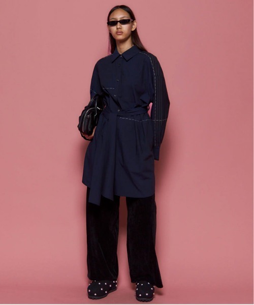 MAISON SPECIAL（メゾンスペシャル） パンツ Chambray Corduroy Wide