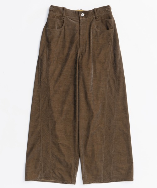 MAISON SPECIAL（メゾンスペシャル） ワイドパンツ パンツ Chambray