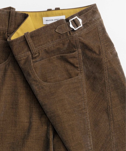 MAISON SPECIAL（メゾンスペシャル） ワイドパンツ パンツ Chambray