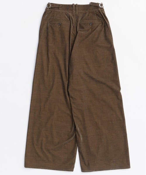 MAISON SPECIAL（メゾンスペシャル） パンツ Chambray Corduroy Wide