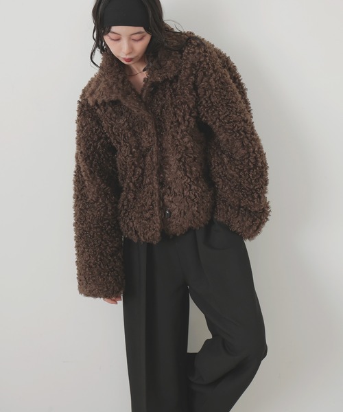 LIAN（リアン） ブルゾン アウター プードルファーブルゾン レディース