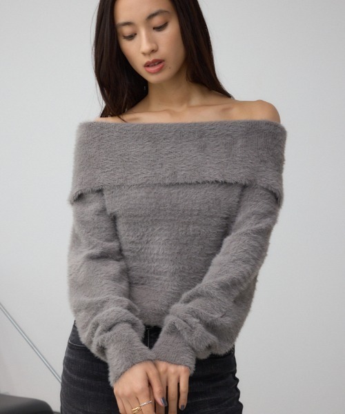 AZUL BY MOUSSY（アズールバイマウジー） ニット セーター モヘヤ