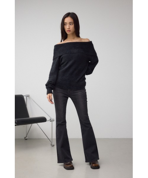 AZUL BY MOUSSY（アズールバイマウジー） ニット セーター モヘヤ