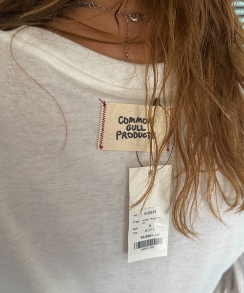 common gull products. tシャツ NO.9011gull long tee レディース