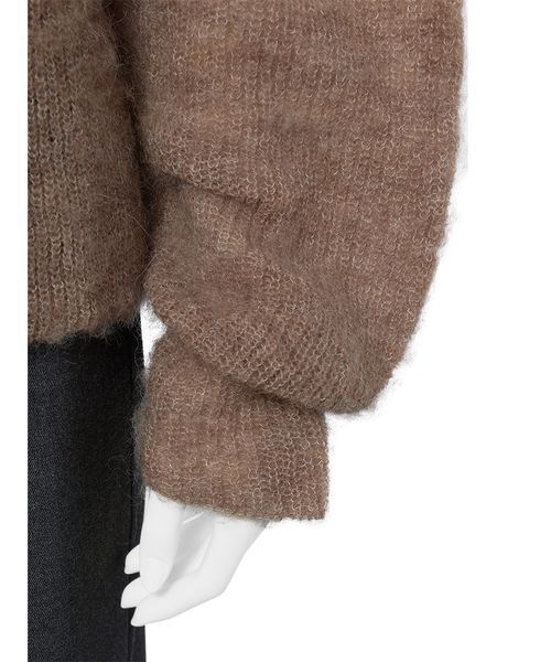 Mila Owen（ミラオーウェン） ニット セーター モヘア混タックスリーブ