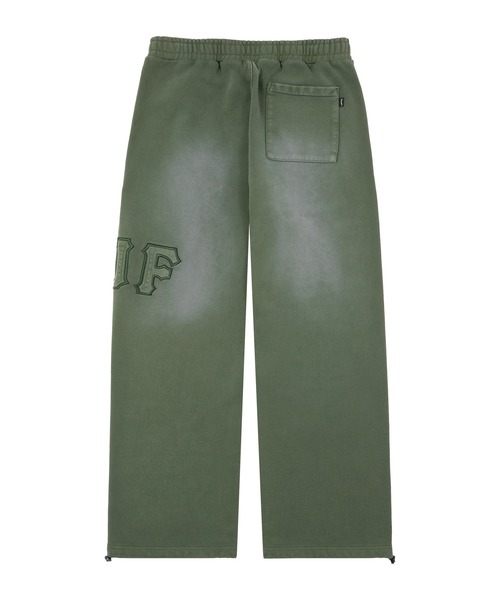 HUF（ハフ） スウェットパンツ ジャージ ARCH WIDE FLEECE PANT メンズ