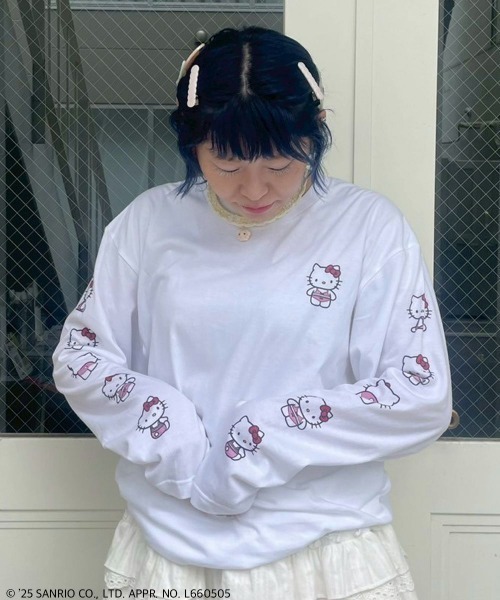 Candy Stripper（キャンディーストリッパー） tシャツ 「HELLO KITTY