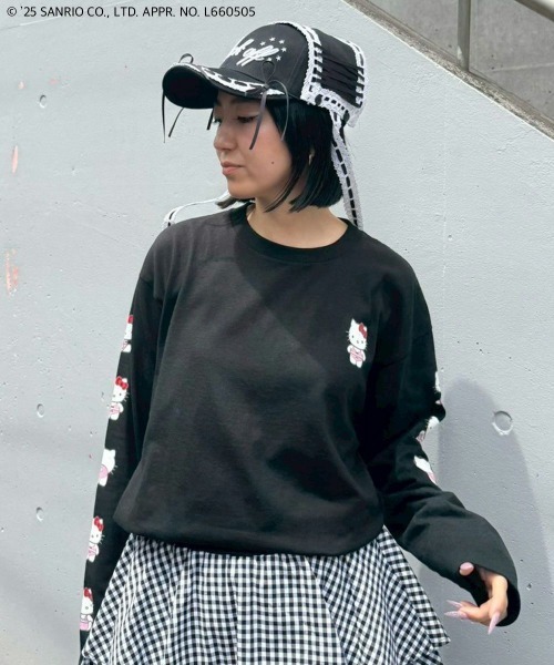 Candy Stripper（キャンディーストリッパー） tシャツ 「HELLO KITTY