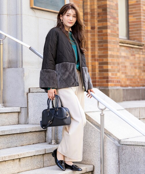 ANY SIS（エニィスィス） ダウンコート ダウンジャケット フェイク