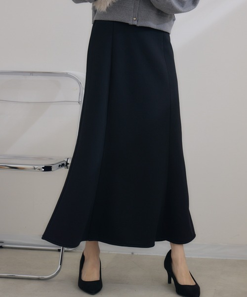 RU.TI.LE スカート 「RU.TI.LE」裏起毛ボンディングマーメイドスカート