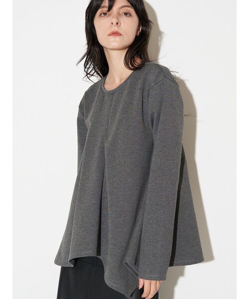 ELENDEEK（エレンディーク） tシャツ アシンメトリーヘムロング