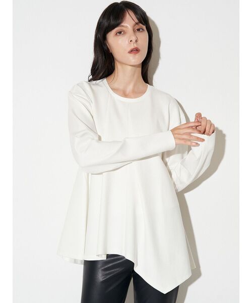 ELENDEEK（エレンディーク） tシャツ アシンメトリーヘムロング