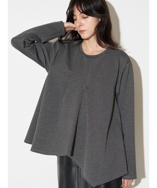 ELENDEEK（エレンディーク） tシャツ アシンメトリーヘムロング