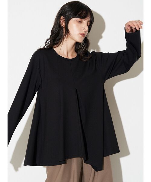 ELENDEEK（エレンディーク） tシャツ アシンメトリーヘムロング