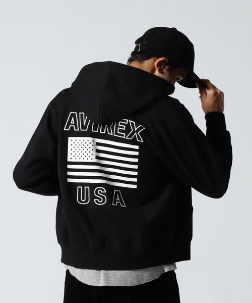 パーカー 「WEB＆DEPOT限定」BONDING ZIP UP PARKA / ボンディング ジップアップ パーカー / AVIREX / アヴィレ | AVIREX | 09