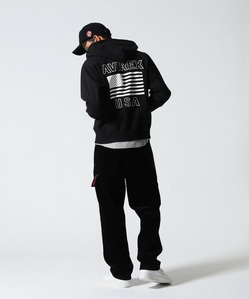 パーカー 「WEB＆DEPOT限定」BONDING ZIP UP PARKA / ボンディング ジップアップ パーカー / AVIREX / アヴィレ | AVIREX | 10