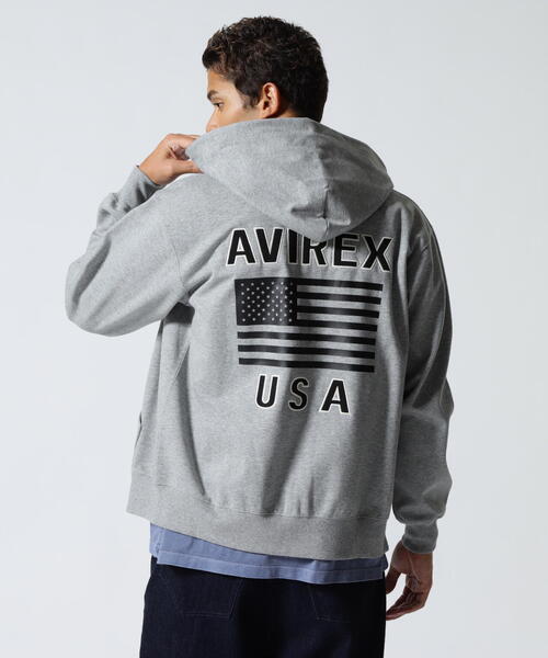 パーカー 「WEB＆DEPOT限定」BONDING ZIP UP PARKA / ボンディング ジップアップ パーカー / AVIREX / アヴィレ | AVIREX | 22