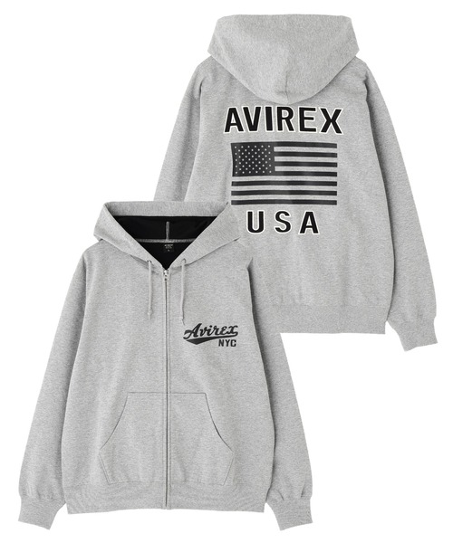 パーカー 「WEB＆DEPOT限定」BONDING ZIP UP PARKA / ボンディング ジップアップ パーカー / AVIREX / アヴィレ | AVIREX | 03