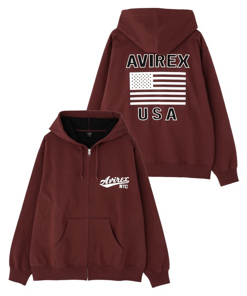 パーカー 「WEB＆DEPOT限定」BONDING ZIP UP PARKA / ボンディング ジップアップ パーカー / AVIREX / アヴィレ | AVIREX