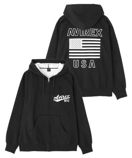パーカー 「WEB＆DEPOT限定」BONDING ZIP UP PARKA / ボンディング ジップアップ パーカー / AVIREX / アヴィレ | AVIREX | 02