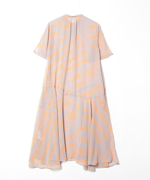 「mintdesigns」 半袖ワンピース 2 グレー レディース_画像2
