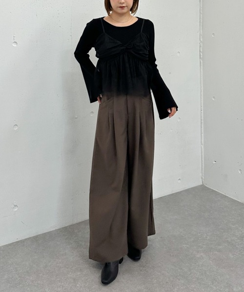 AD2015 15AW ウールカシミヤパンツ 黒 スラックス archiveの通販