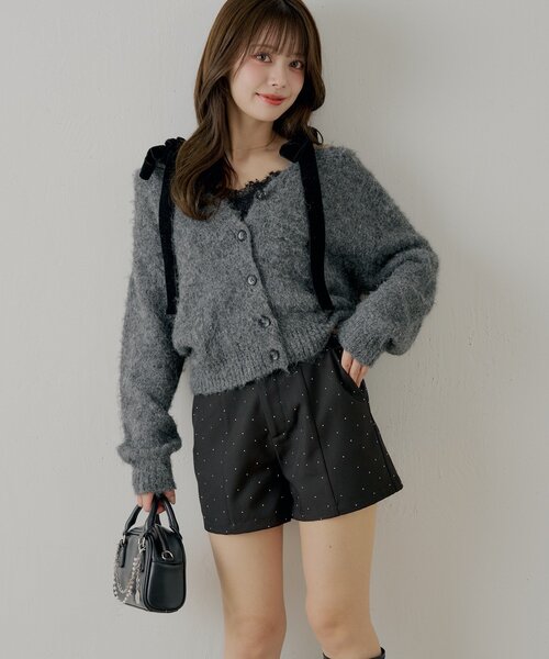 ホワイト レース付き キャミソール ショッピングゴー shoppinggo 総レースキャミソール カップ付 キャミ