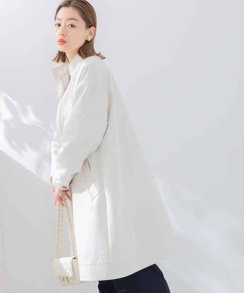 「URBAN RESEARCH Sonny Label」 トレンチコート FREE ネイビー レディース_画像5