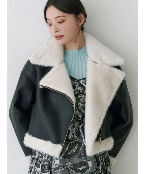 MERCURYDUO（マーキュリーデュオ） コート アウター フェイクレザー