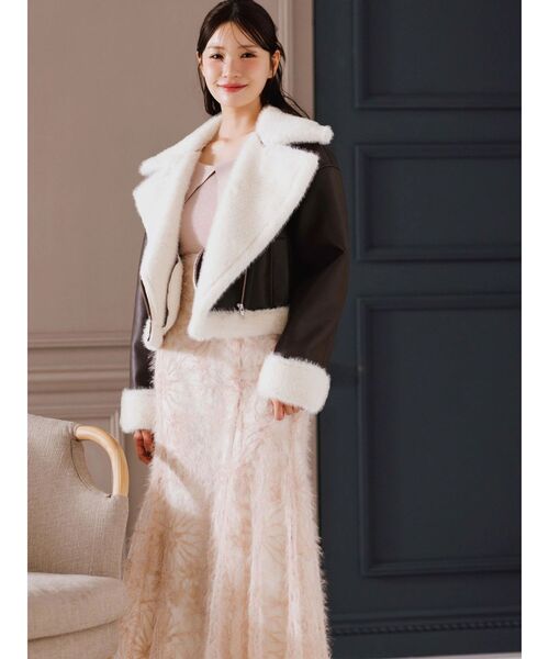 MERCURYDUO（マーキュリーデュオ） コート アウター フェイクレザー