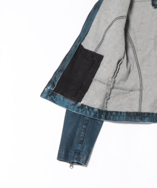 G-STAR RAW デニムジャケット gジャン Moto Slim Overshirt/シングル