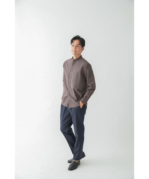 【URBAN RESEARCH ROSSO】ペイズリーシャツ URBAN RESEARCH ROSSO MEN シャツ 「XLサイズあり」ハイパフォーマンス