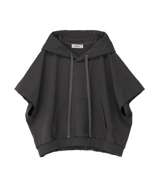 「ZUCCa」 半袖カットソー M size ブラック レディース_画像3