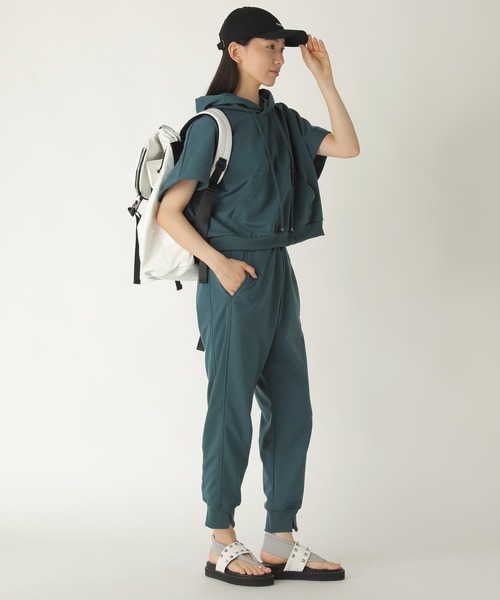 「ZUCCa」 半袖カットソー M size ブラック レディース_画像9