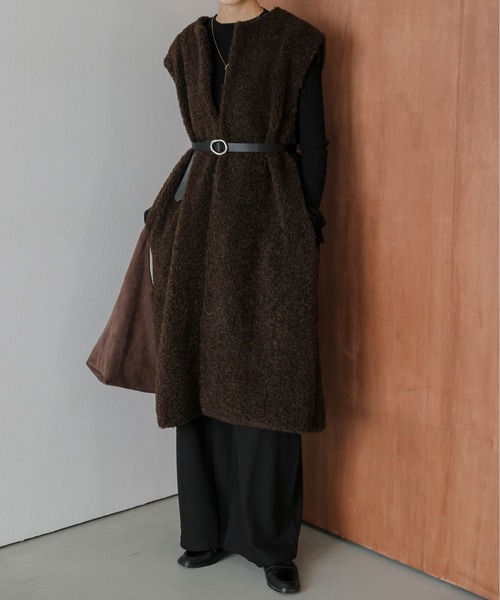 SUGAR BISKET（シュガービスケット） コート アウター ボアロング