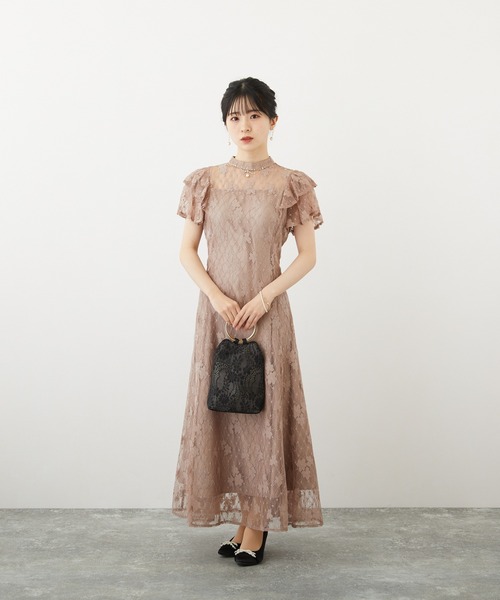 「Dorry Doll」 半袖ワンピース M グリーン レディース_画像5