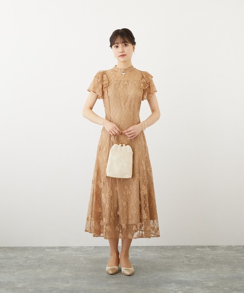 「Dorry Doll」 半袖ワンピース M グリーン レディース_画像8