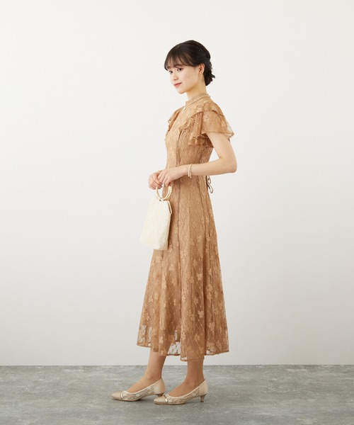 「Dorry Doll」 半袖ワンピース M グリーン レディース_画像9