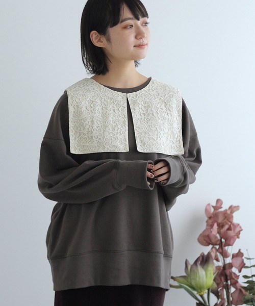 「Crisp」 カーディガン FREE パープル レディース_画像5