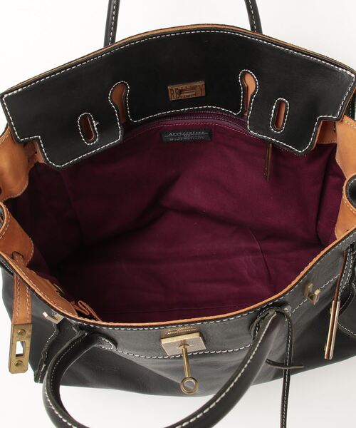 「Accessoires De Mademoiselle」 トートバッグ - ブラック レディース_画像4